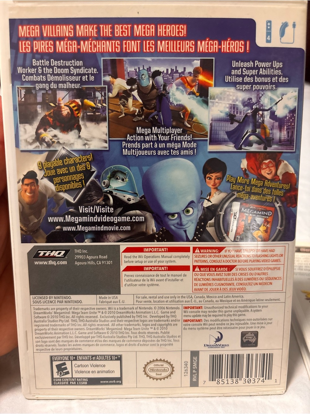 Video game case back - Picture 2 of 3